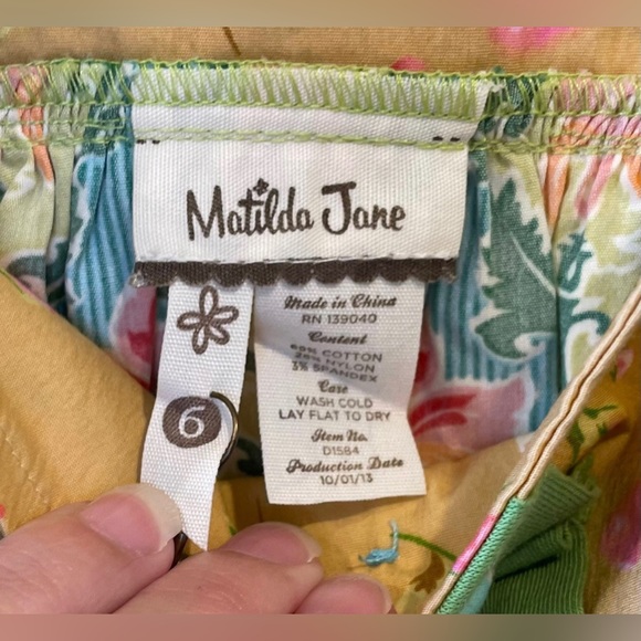 Matilda Jane Funnel Cake Knot dress 6 - Picture 4 of 4